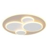 Globo lighting Monty ceiling light LED sand-coloured, white, 1-light source