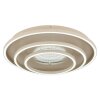 Globo lighting Lawanda ceiling light LED sand-coloured, 1-light source