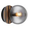 Globo lighting Parsons ceiling light Ecru, black, 1-light source
