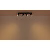 Globo lighting Este ceiling light LED chrome, black, 4-light sources