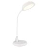 Globo lighting Kirk table lamp LED silver, white, 1-light source