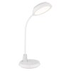 Globo lighting Kirk table lamp LED silver, white, 1-light source