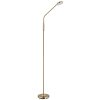 Globo lighting Silvio floor lamp LED brass, 1-light source