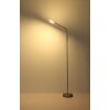 Globo lighting Silvio floor lamp LED matt nickel, 1-light source