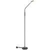 Globo lighting Silvio floor lamp LED black, 1-light source