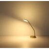 Globo lighting Silvio table lamp LED brass, 1-light source