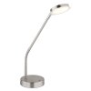 Globo lighting Silvio table lamp LED matt nickel, 1-light source
