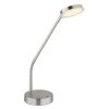 Globo lighting Silvio table lamp LED matt nickel, 1-light source