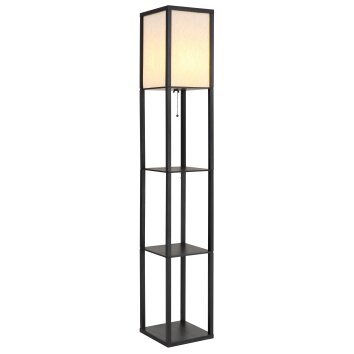 Globo lighting Tabitha floor lamp black, 1-light source