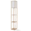 Globo lighting Tabitha floor lamp brown, 1-light source