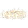 Globo lighting Kinga ceiling light silver, 10-light sources