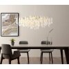 Globo lighting Kinga chandelier silver, 12-light sources