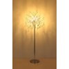 Globo lighting Kinga floor lamp silver, 5-light sources