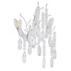 Globo lighting Kinga wall light silver, 3-light sources