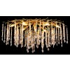 Globo lighting Gloria ceiling light gold, 10-light sources