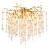 Globo lighting Gloria ceiling light gold, 8-light sources