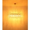 Globo lighting Gloria chandelier gold, 14-light sources