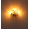 Globo lighting Gloria wall light gold, 3-light sources