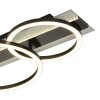 Globo lighting Norberto ceiling light LED black, silver, 1-light source