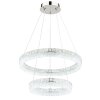 Globo lighting Laurel hanging light LED chrome, 1-light source, Remote control