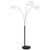 Globo lighting Laurel floor lamp LED black, 1-light source