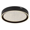 Globo lighting Mirrora ceiling light LED black, 1-light source, Remote control