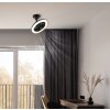 Globo lighting Lidea Ceiling fan light LED black, 1-light source, Remote control