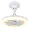 Globo lighting Lidea Ceiling fan light LED white, 1-light source, Remote control