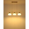 Globo lighting Selma hanging light matt nickel, 3-light sources
