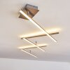 Lacure Ceiling Light LED matt nickel, 5-light sources