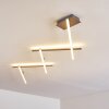 Lacure Ceiling Light LED matt nickel, 5-light sources