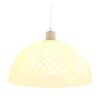 Globo lighting Selma hanging light sand-coloured, 1-light source
