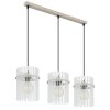 Globo lighting Gorley hanging light sand-coloured, 3-light sources