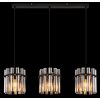Globo lighting Daren hanging light black, 3-light sources