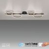 Leuchten Direkt lights RITUS ceiling light LED black, 1-light source