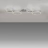 Leuchten Direkt lights RITUS ceiling light LED silver, 1-light source