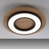 Leuchten Direkt lights TOLA ceiling light LED brown, black, 1-light source