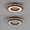 Leuchten Direkt lights TOLA ceiling light LED brown, black, 1-light source