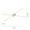 Leuchten Direkt lights SIMON ceiling light LED white, 1-light source