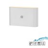 Leuchten Direkt lights ZIDDY wall light LED white, 2-light sources, Motion sensor