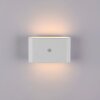Leuchten Direkt lights ZIDDY wall light LED white, 2-light sources, Motion sensor