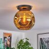 Ripoll ceiling light, globe light gold, 1-light source