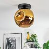 Ripoll ceiling light, globe light gold, 1-light source