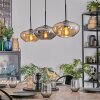 Mertola hanging light, pendant light black, 3-light sources