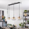 Mertola hanging light, pendant light black, 3-light sources