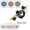 Chehalis ceiling light, globe light gold, black, 3-light sources