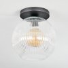Ripoll ceiling light, globe light clear, 1-light source