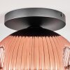 Ripoll ceiling light, globe light coppery, 1-light source