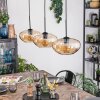 Mertola hanging light, pendant light black, 3-light sources