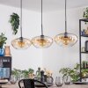 Mertola hanging light, pendant light black, 3-light sources